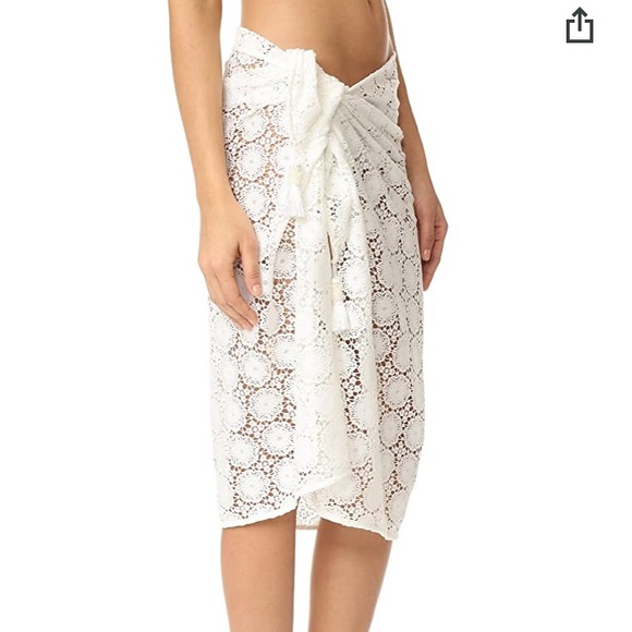 6 Shore Road Suntanner Lace Pareo Sarong - Picture 2 of 8